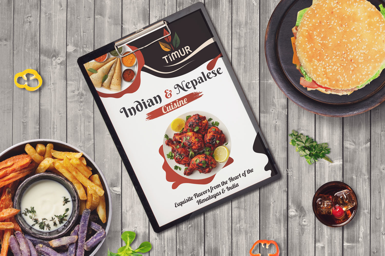 Restaurant Food Menu Card design
